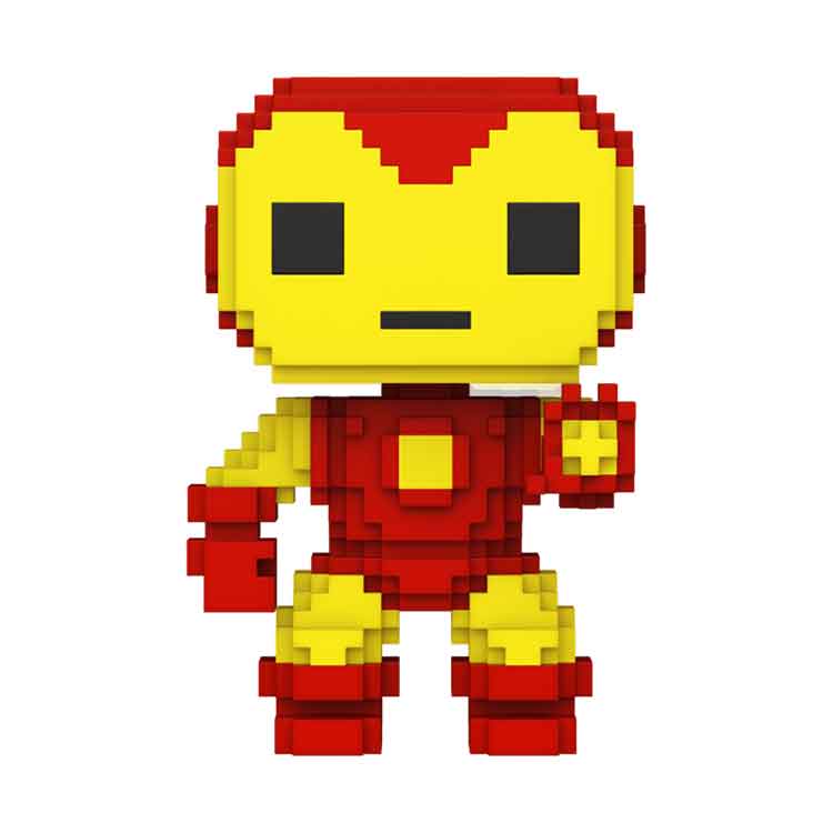 AJ Toys & Books Funko Funko POP Marvel: 8-Bit - Iron Man