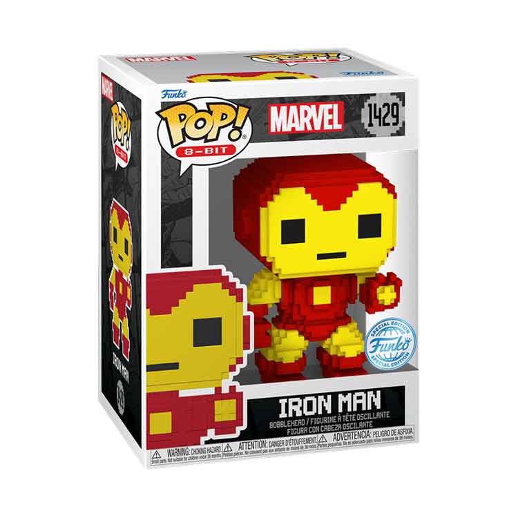 AJ Toys & Books Funko Funko POP Marvel: 8-Bit - Iron Man