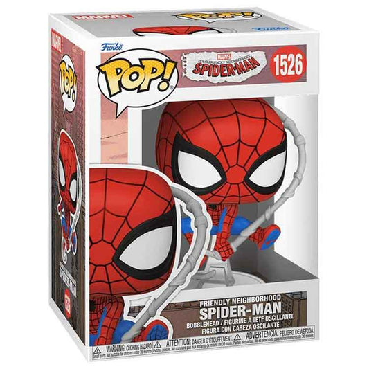 AJ Toys & Books Funko Funko Pop Marvel: Friendly Neighbourhood Spider-Man (Final Suit)