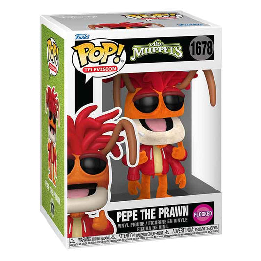 AJ Toys & Books Funko Funko The Muppets POP! Vinyl Figure Pepe the Prawn (Flocked)