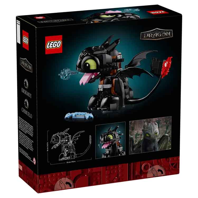 AJ Toys & Books Lego LEGO 10375 How to Train Your Dragon: Toothless