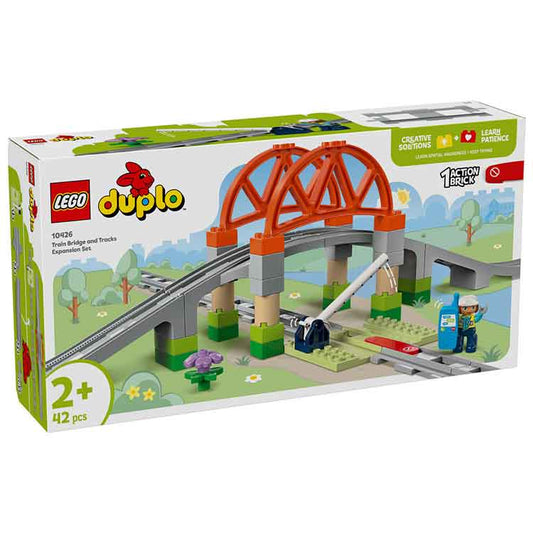 AJ Toys & Books Lego LEGO 10426 Train Bridge and Tracks Expansion Set