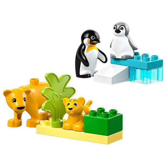 AJ Toys & Books Lego LEGO 10442 Wild Animal Families: Penguins & Lions