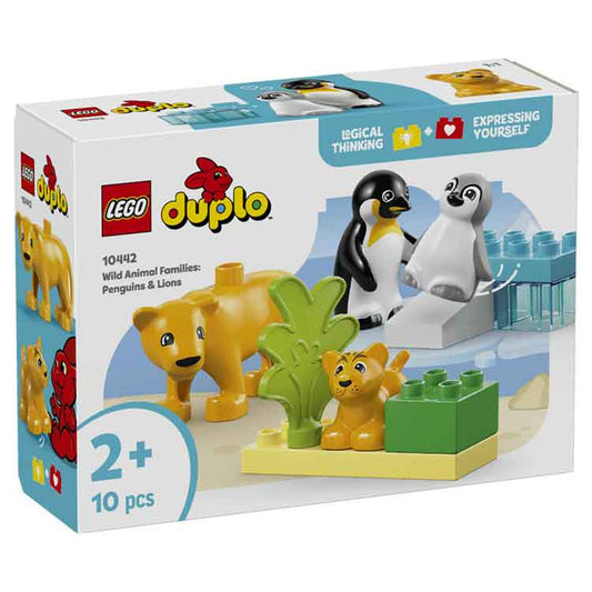AJ Toys & Books Lego LEGO 10442 Wild Animal Families: Penguins & Lions