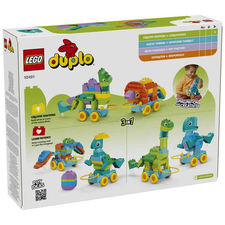 AJ Toys & Books Lego LEGO 10451 3in1 Dinosaurs on Wheels