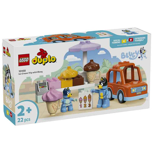 AJ Toys & Books Lego LEGO 10458 Ice Cream Trip with Bluey