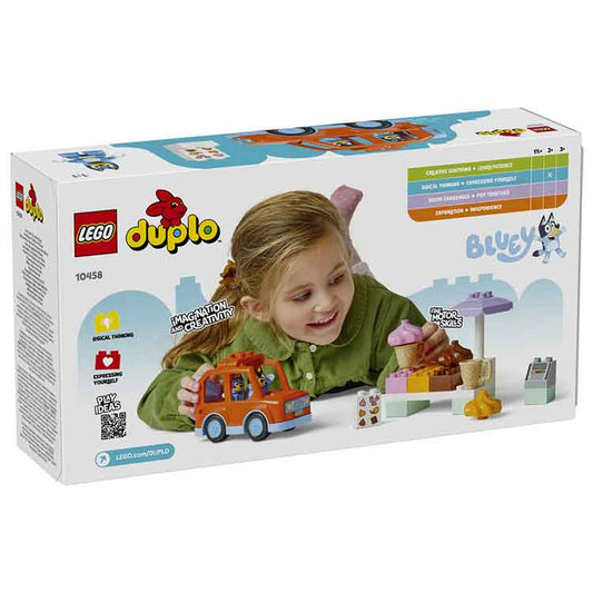 AJ Toys & Books Lego LEGO 10458 Ice Cream Trip with Bluey