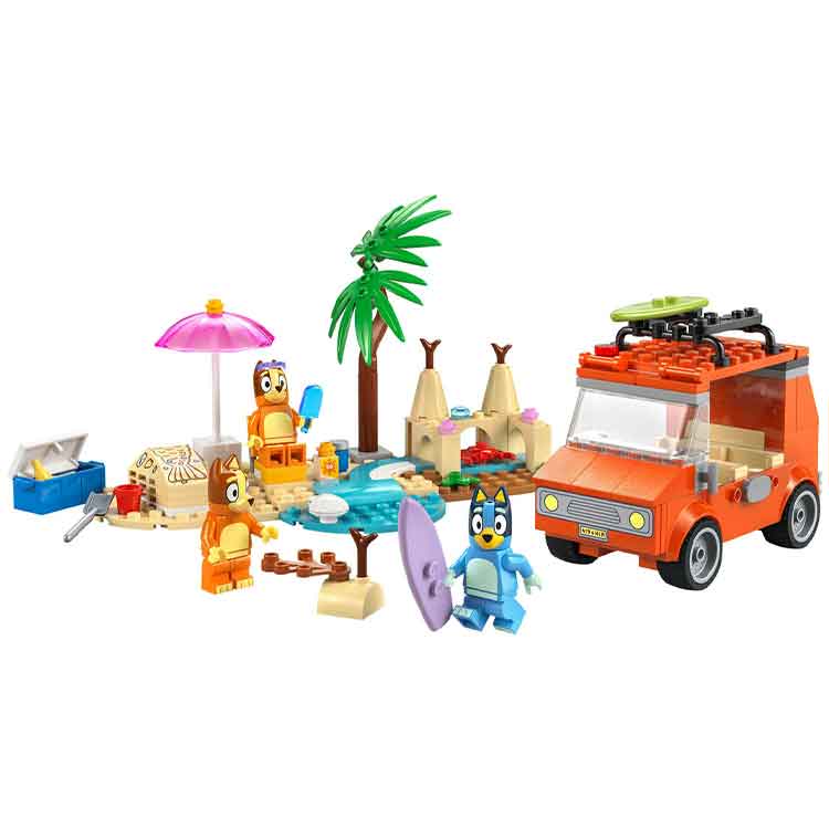 AJ Toys & Books Lego LEGO 11202 Bluey's Beach & Family Car Trip