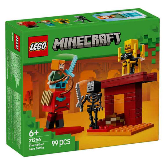 AJ Toys & Books Lego LEGO 21266 The Nether Lava Battle