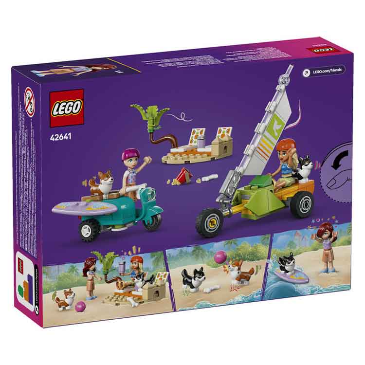 AJ Toys & Books Lego LEGO 42641 Surfing Dogs and Scooter Adventure