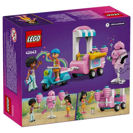 AJ Toys & Books Lego LEGO 42643 Cotton Candy Stand and Scooter