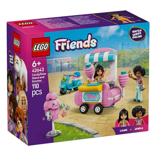 AJ Toys & Books Lego LEGO 42643 Cotton Candy Stand and Scooter