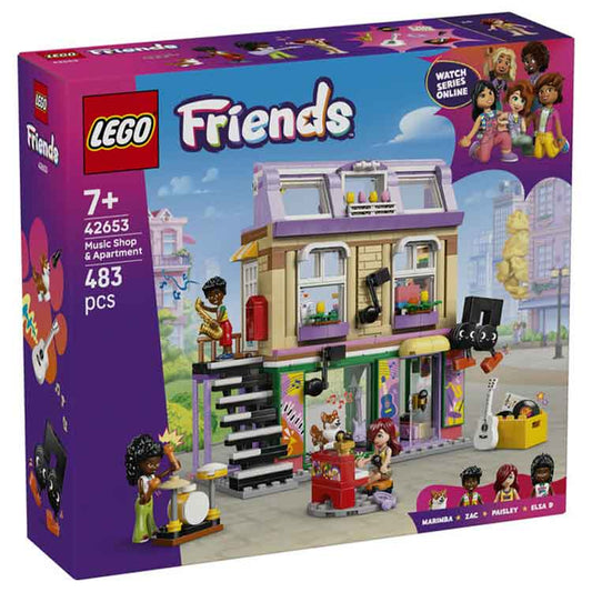 AJ Toys & Books Lego LEGO 42653 Music Store & Apartment