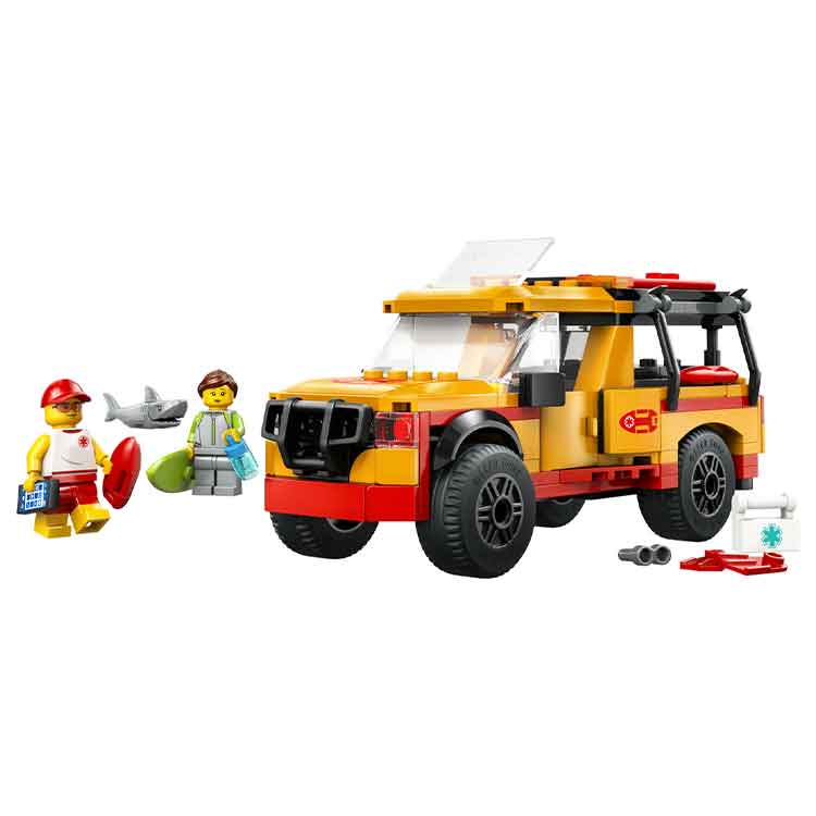 AJ Toys & Books Lego LEGO 60453 Lifeguard Beach Rescue Truck