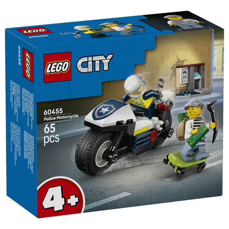 AJ Toys & Books Lego LEGO 60455 Police Motorcycle Chase