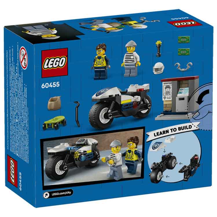 AJ Toys & Books Lego LEGO 60455 Police Motorcycle Chase
