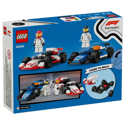 AJ Toys & Books Lego LEGO 60464 F1 Williams Racing & Haas F1 Race Cars