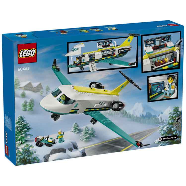 AJ Toys & Books Lego LEGO 60465 Emergency Air Ambulance Airplane