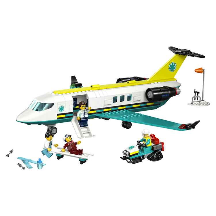 AJ Toys & Books Lego LEGO 60465 Emergency Air Ambulance Airplane