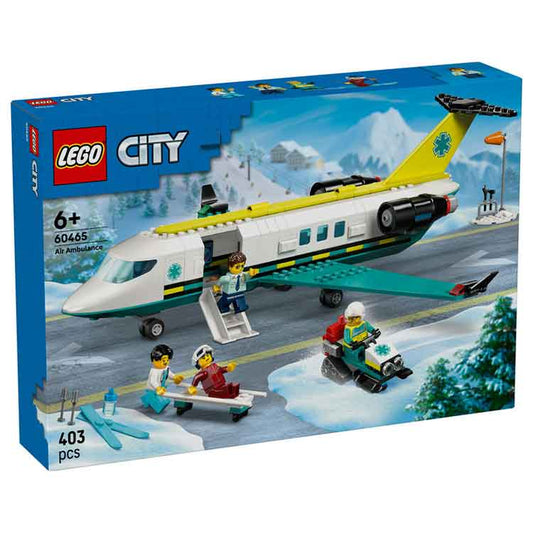 AJ Toys & Books Lego LEGO 60465 Emergency Air Ambulance Airplane