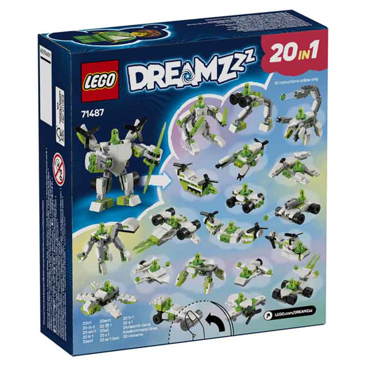 AJ Toys & Books Lego LEGO 71487 Z-Blob's Robot and Vehicle Adventures