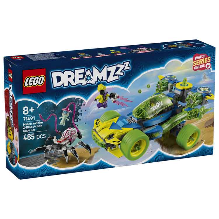 AJ Toys & Books Lego LEGO 71491 Mateo and the Z-Blob Action Race Car