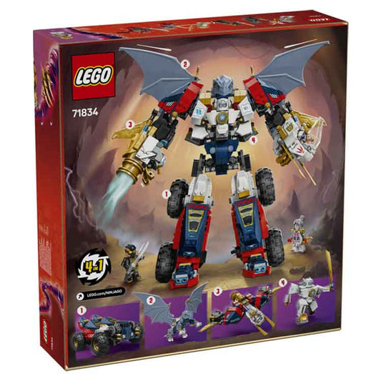 AJ Toys & Books Lego LEGO 71834 Zane's Ultra Combiner Mech