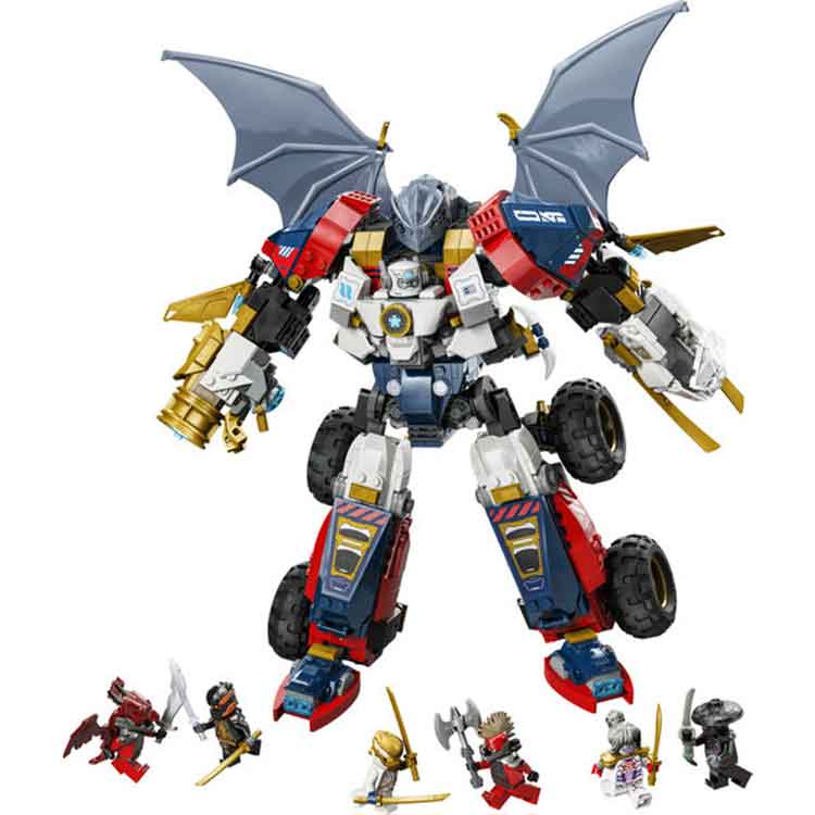 AJ Toys & Books Lego LEGO 71834 Zane's Ultra Combiner Mech