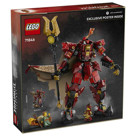 AJ Toys & Books Lego LEGO 71846 The Fire Knight Mech