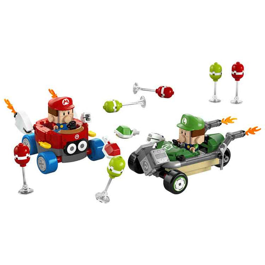 AJ Toys & Books Lego LEGO 72034 Mario Kart – Baby Mario vs Baby Luigi