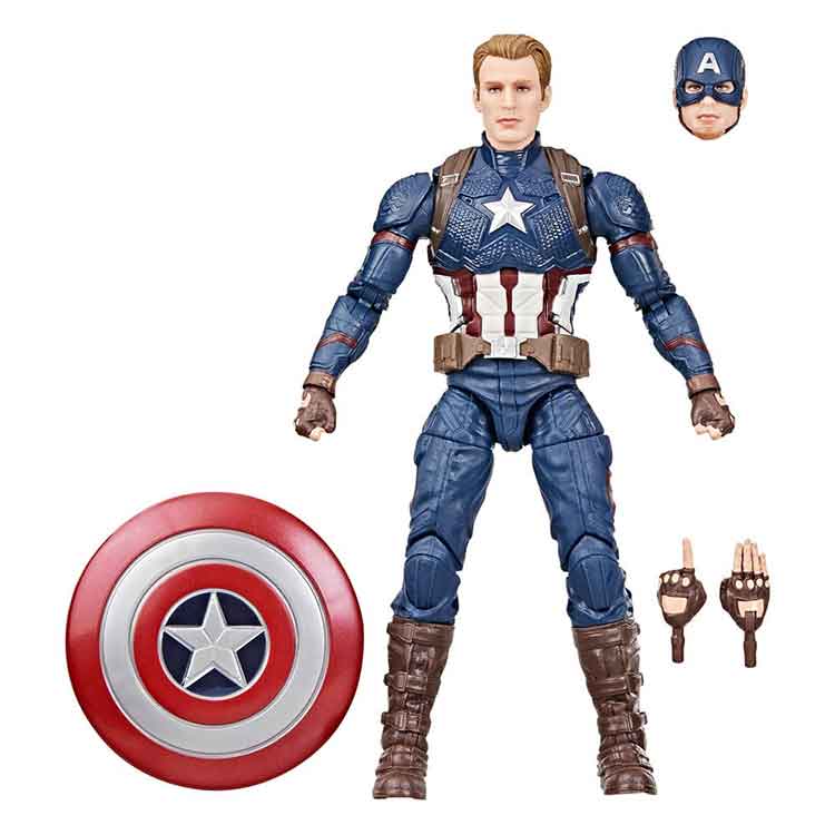 AJ Toys & Books Play Figures Avengers: Endgame Marvel Legends Action Figure Captain America