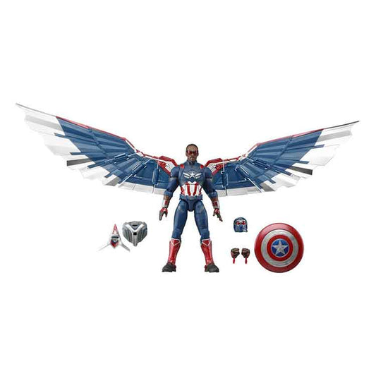 AJ Toys & Books Play Figures Captain America: Brave New World Marvel Legends Action Figure Captain America