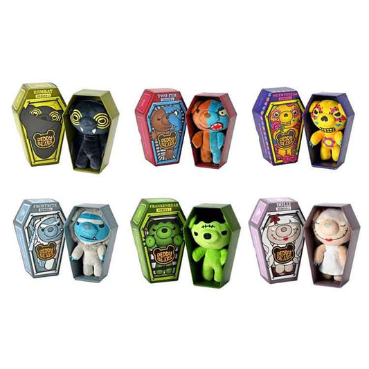 AJ Toys & Books Plush Toys Deddy Bears 15cm Coffin Plush Assortment - Series 2