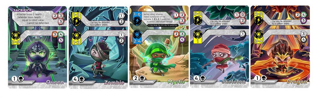 Aleto Games Card Game Tiny Ninjas - The Void expansion