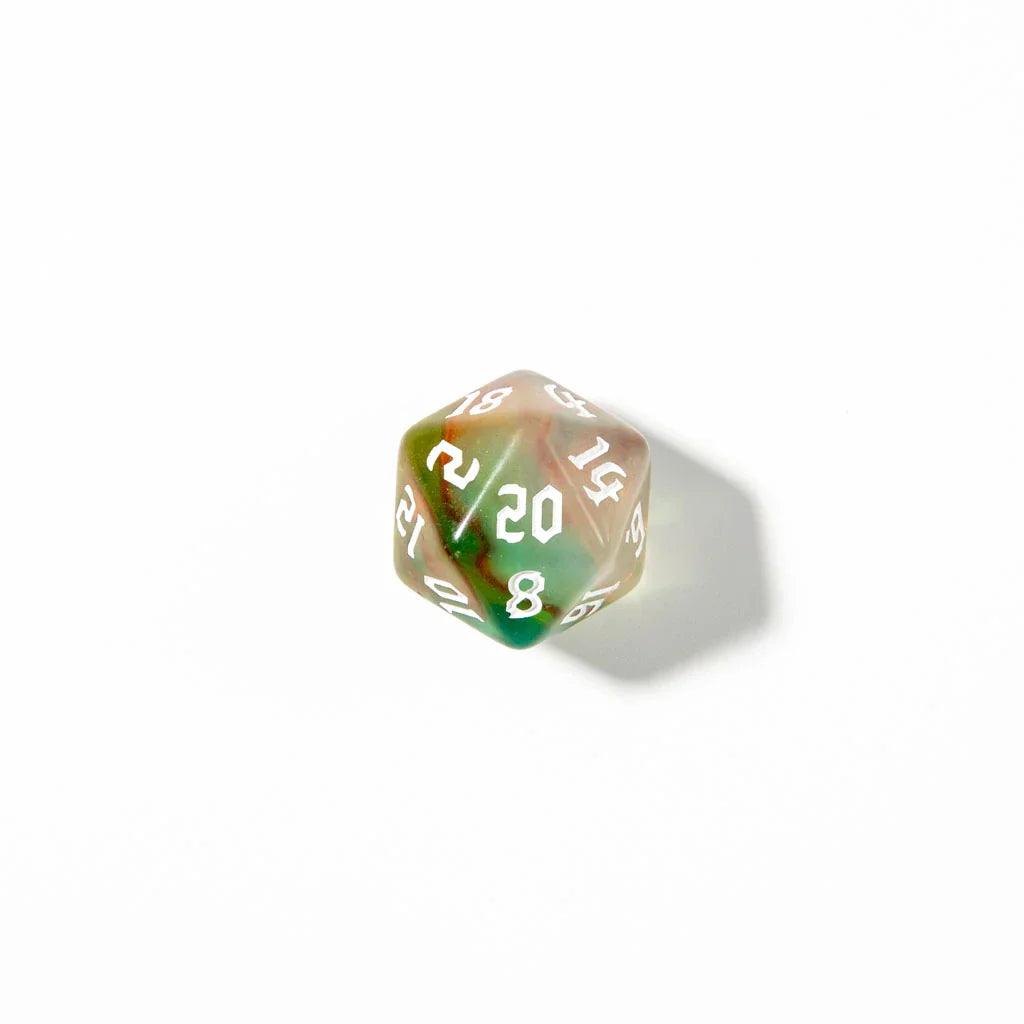 Amber Grove | Acrylic Dice | 7 Piece Set - DICE