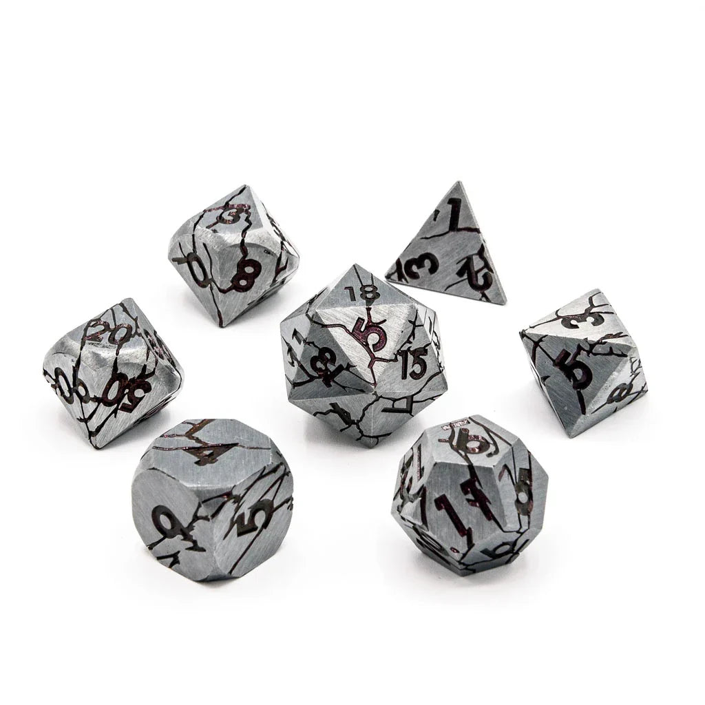 Ancient Arcane | Solid Metal | 7 Piece Set - DICE