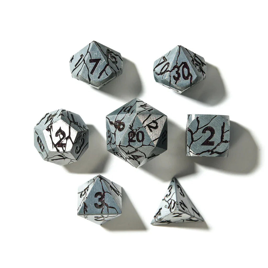Ancient Arcane | Solid Metal | 7 Piece Set - DICE