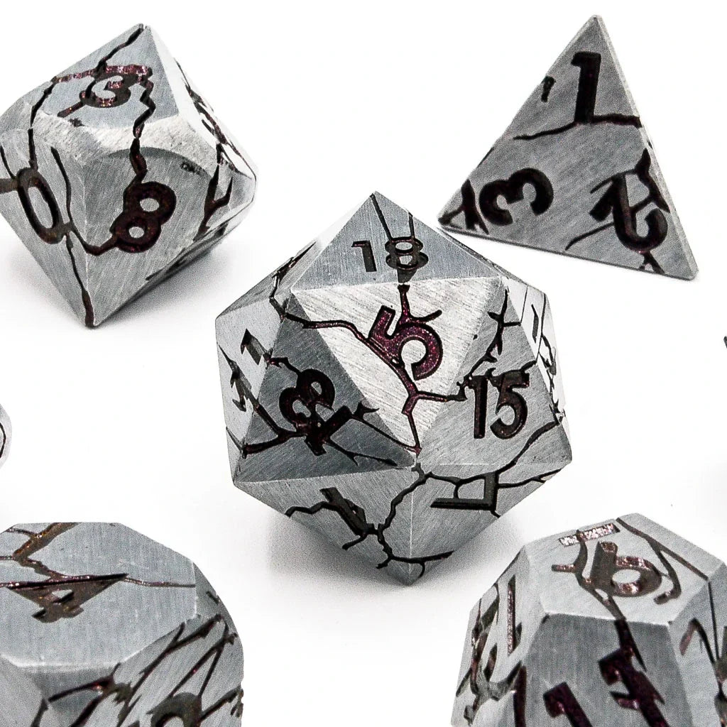 Ancient Arcane | Solid Metal | 7 Piece Set - DICE