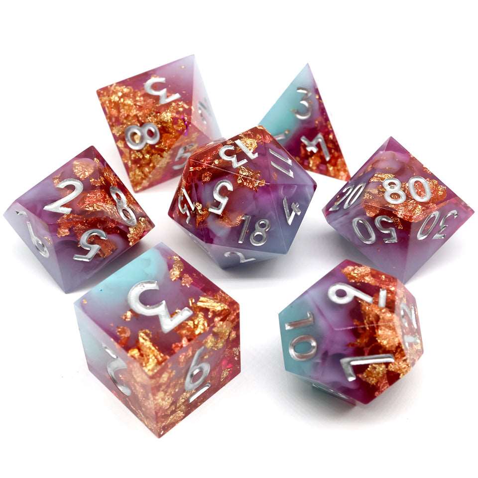 Arcane Fusion | Sharp Edge Dice | 7 Piece Set - DICE