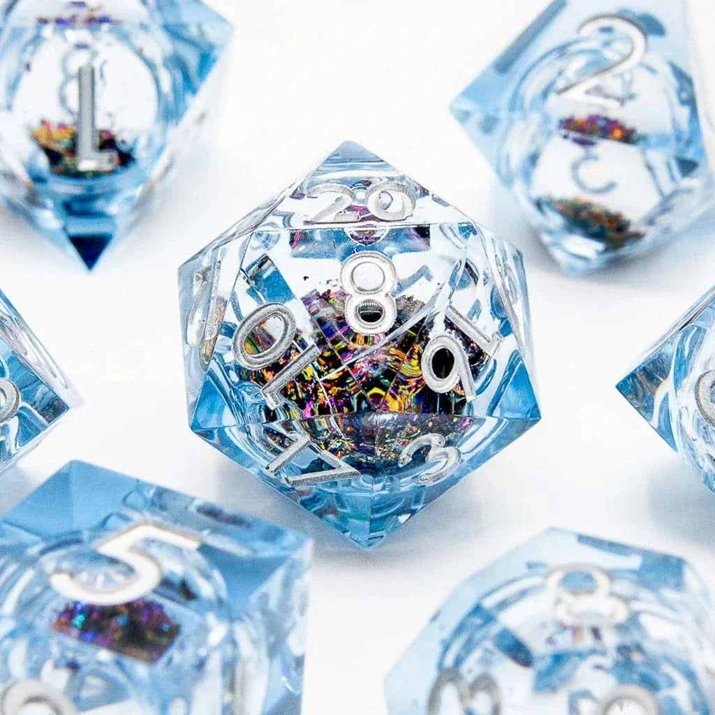 Tabletop Dominion DICE Arcane Prism | Liquid Core | 7 Piece Set
