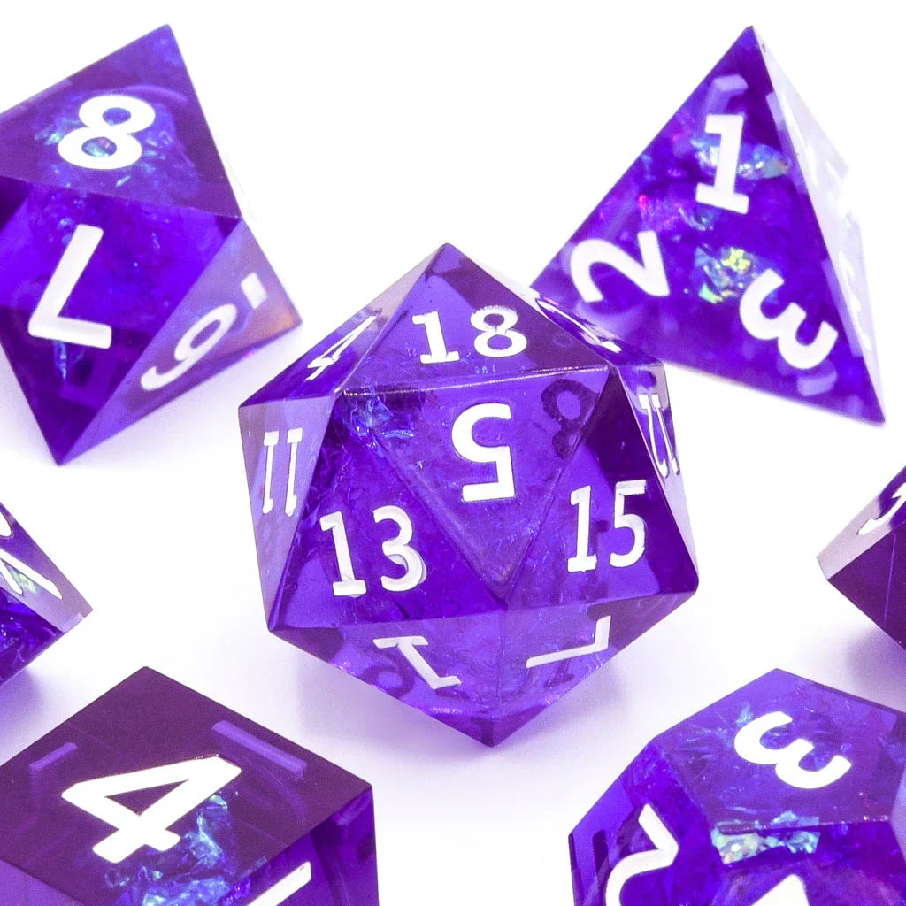 Arcane Prism | Sharp Edge Dice | 7 Piece Set - DICE