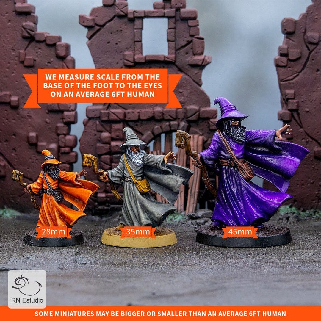 We Print Miniatures Fantasy Archaeologist Arthur Adventurer Miniature