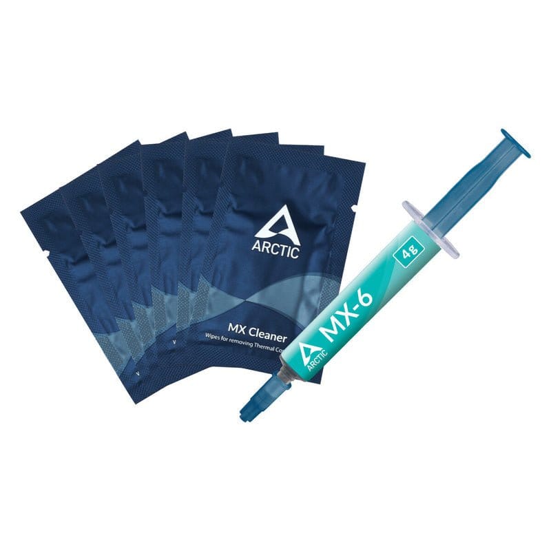 4g & 6 MX Cleaner Arctic MX-6 High Performance Thermal Compound with Syringe 2g~8g 4895213703949