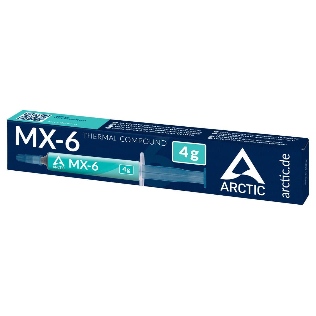Arctic MX-6 High Performance Thermal Compound with Syringe 2g~8g