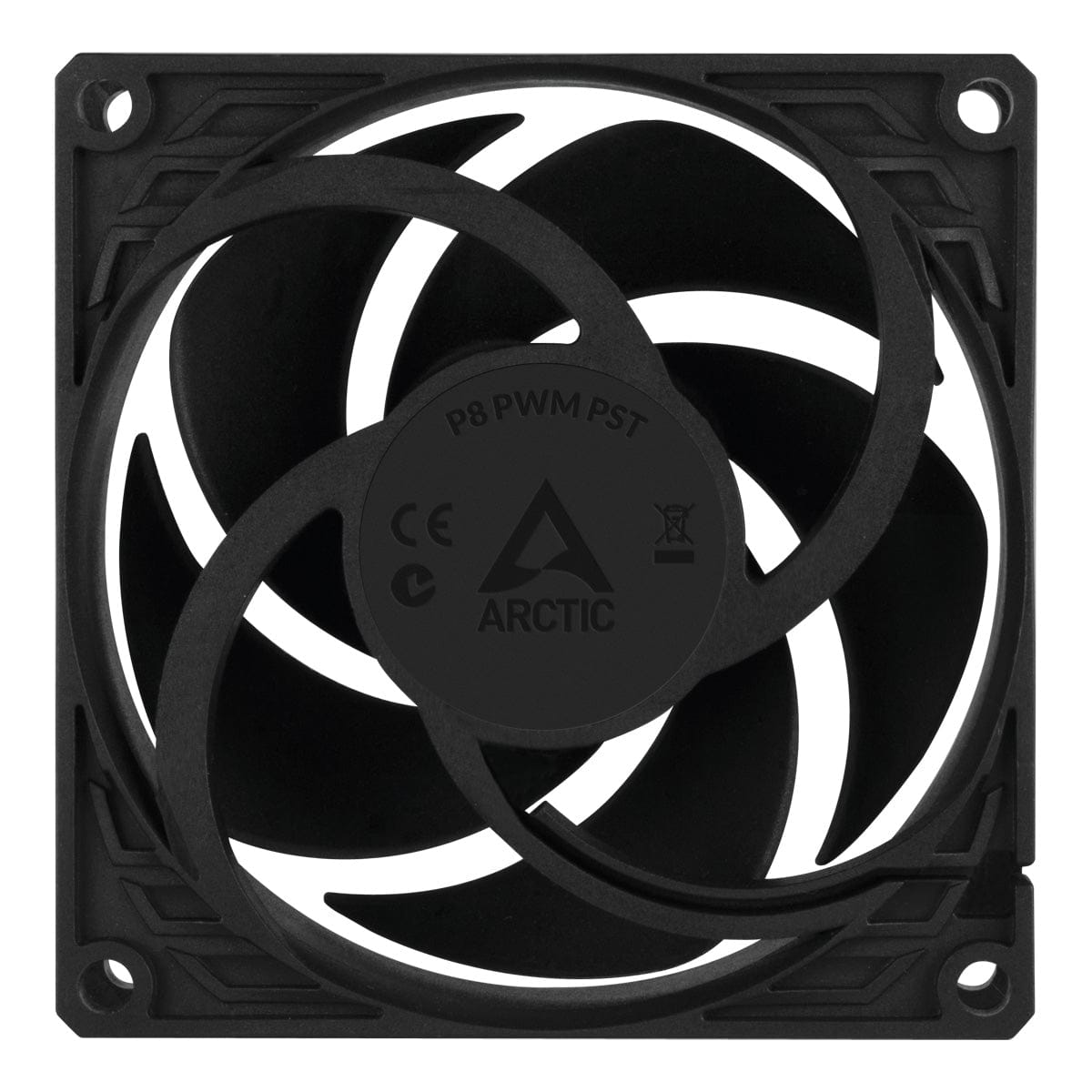 Arctic P8 8cm Pressure Optimised PWM PST Case Fan Cable Splitter & Fluid Dynamic - 200-3000 RPM 4895213702034