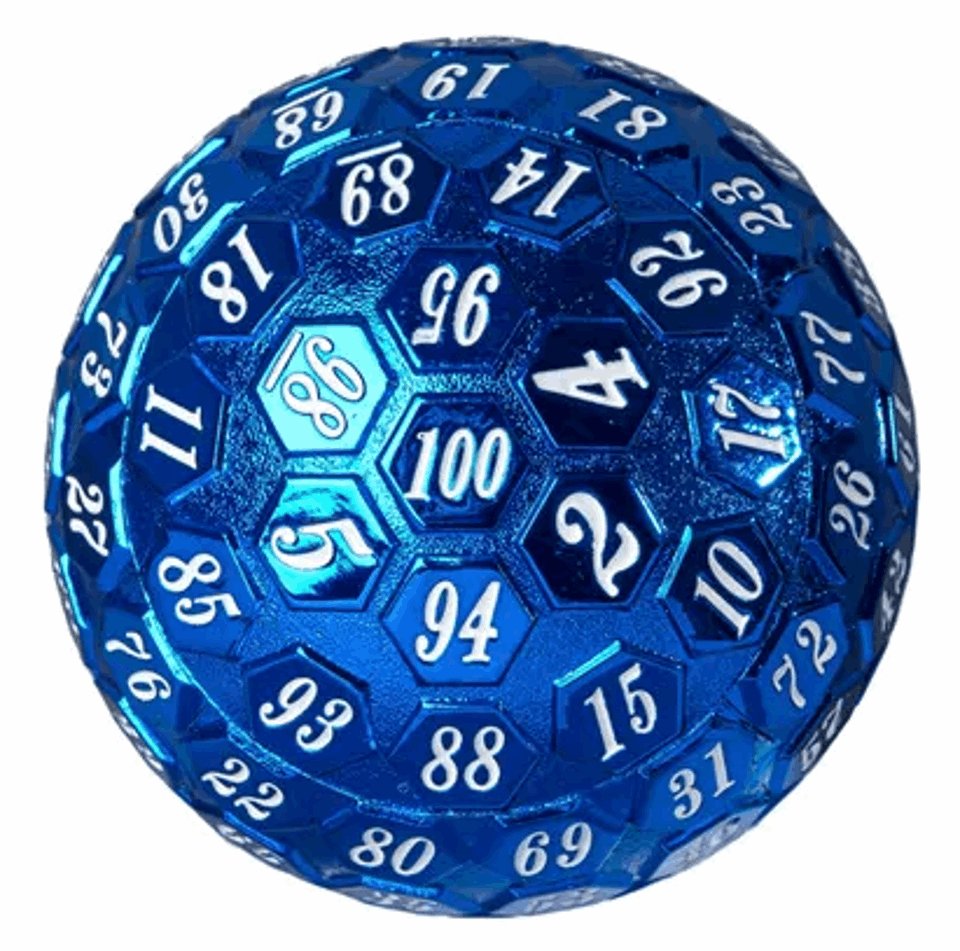 Azure Oracle | 45mm D100 | Metal - DICE