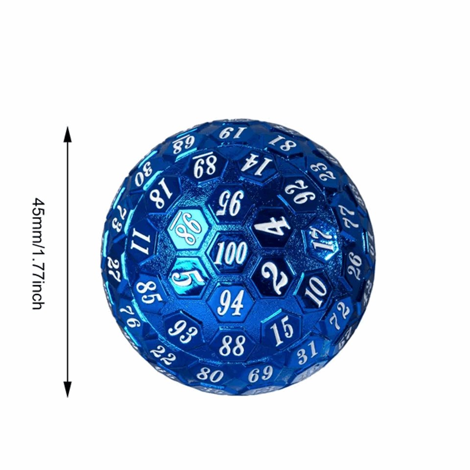 Azure Oracle | 45mm D100 | Metal - DICE