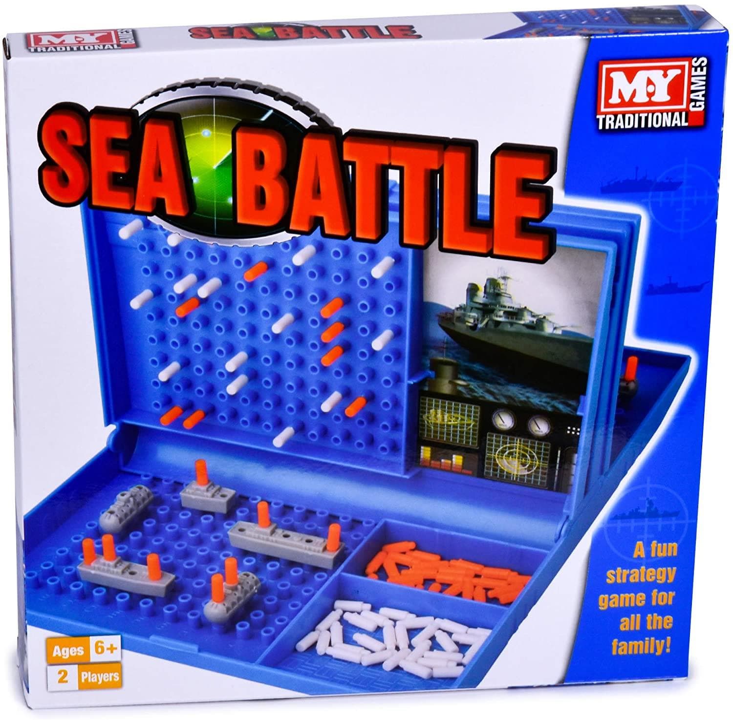 Toys & Games > Games > Strategy Games Classic Sea Battle Strategy Board Game For 2 Players 817284022914