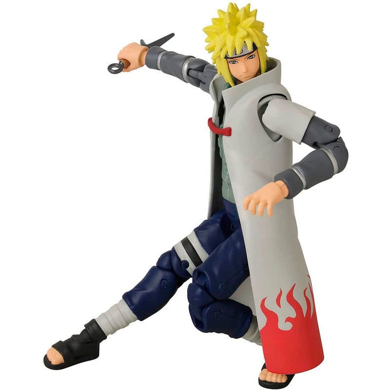 Purple Anime Bandai Naruto Shippuden Namikaze Minato Anime Heroes 15 Cm