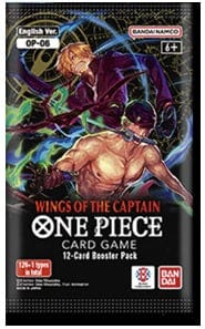 BANDAI One Piece OP06 Wings of the Captain Booster Pack